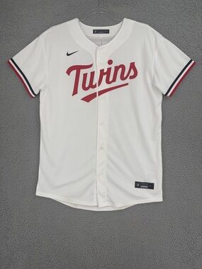 Minnesota Twins Nike Correa #4 short sleeve baseball button up jersey Men’s XL